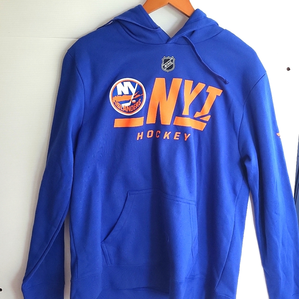 Fanatics New York Islanders NHL Hoodie Sweatshirt Men's Large Hooded Hockey